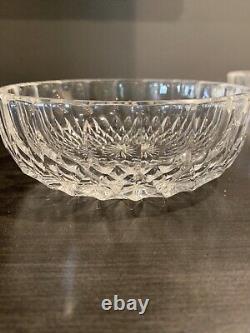 Vintage 11 Val St Lambert Glass Cut Crystal Dessert Berry Finger Bowls 5 Signed
