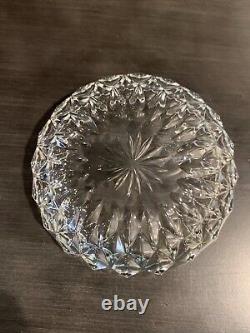 Vintage 11 Val St Lambert Glass Cut Crystal Dessert Berry Finger Bowls 5 Signed