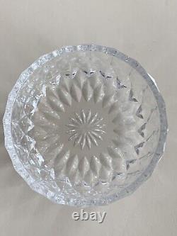 Vintage 11 Val St Lambert Glass Cut Crystal Dessert Berry Finger Bowls 5 Signed