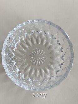 Vintage 11 Val St Lambert Glass Cut Crystal Dessert Berry Finger Bowls 5 Signed