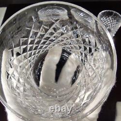 Vintage 4 Waterford Crystal Alana Old Fashioned Tumblers, 3 3/8 Excellent
