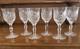 Vintage American Cut Crystal Company wine glass in the Eleanor pattern