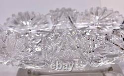 Vintage Antique American Brilliant Cut Crystal Bowl