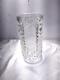 Vintage Bohemian Glass Czech Cut Crystal Bud Vase