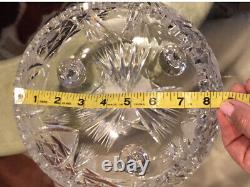 Vintage Brilliant Cut Crystal Bowl