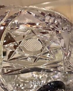 Vintage Brilliant Cut Crystal Bowl