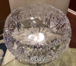 Vintage Brilliant Cut Crystal Bowl