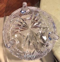 Vintage Brilliant Cut Crystal Bowl