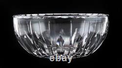 Vintage British Stuart Hampshire Cut Crystal Glass Centerpiece/Fruit Bowl 9 1/2