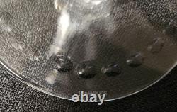Vintage Crystal Hawkes American Brilliant Cut Wine Glasses #HAW4 Set of Six