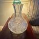 Vintage Cut Crystal Glass Starburst Pattern Vase 8 x 6 1/2