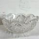 Vintage Cut Crystal Sawtooth Edge Bowl