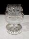 Vintage Edinburgh Crystal THISTLE Cut Brandy Snifter Glass Scotland