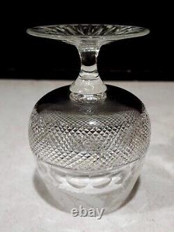 Vintage Edinburgh Crystal THISTLE Cut Brandy Snifter Glass Scotland