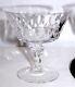Vintage FOSTORIA Cut Crystal Sherbert Glass 1970's SET 11