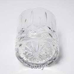 Vintage Galway Cut Crystal Longford Lowball Whiskey Rocks Glass Lot of 6