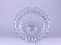 Vintage Mid-to-Late 20th Century Waterford Cut Glass Footed Centerpiece Bowl