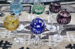 Vintage Nachtmann Cordial Glasses- Traube Cut Crystal, Set of 6