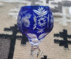 Vintage Nachtmann Cordial Glasses- Traube Cut Crystal, Set of 6