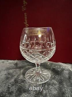 Vintage Polish Hand Cut Lead Crystal Brandy Glass 6 Pc Set 24%