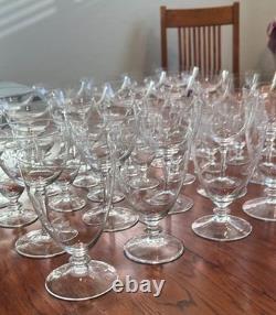 Vintage Royale Moselle Wheat Pattern Cut Crystal Set