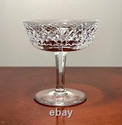 Vintage Set 12 WATERFORD CRYSTAL Alana Champagne Sherbet Coupe Dessert IRELAND