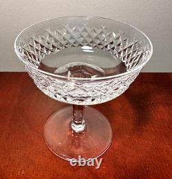Vintage Set 12 WATERFORD CRYSTAL Alana Champagne Sherbet Coupe Dessert IRELAND