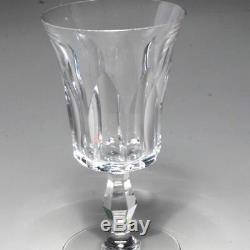 Vintage Set Of 8 Baccarat Cut Crystal Polignac Water Goblets