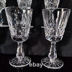 Vintage Set Of 8 Waterford Ireland Cut Crystal Kylemore Red Wine, 6 x 2 3/4