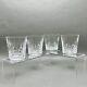 Vintage Set of 4 Waterford Crystal Rosslare Old Fashioned Tumbler/Rock Glasses