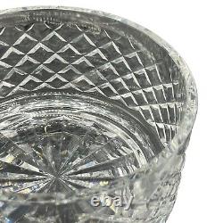 Vintage Signed Waterford Fruit Bowl Alana Cut Crystal Glass Made Ireland 7