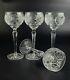 Vintage Stunning Cut-Crystal Hock Wine Glasses Resemble Nachtmann Traube 4