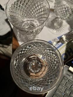 Vintage Stunning Cut-Crystal Wine Glass SIZE 6X4