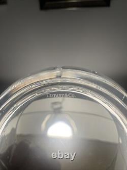 Vintage Tiffany & Co. Crystal Bowl Vase Clear 5.75 X 5.75