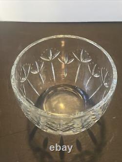Vintage Tiffany & Co. Crystal Bowl Vase Clear 5.75 X 5.75