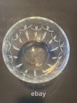 Vintage Tiffany & Co. Crystal Bowl Vase Clear 5.75 X 5.75