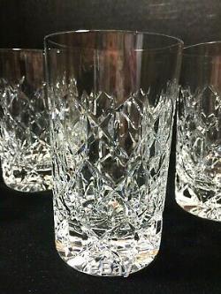Vintage Tiffany & Co. Cut Crystal Grenada Highball Tumbler Glasses-set-4 Vguc