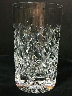 Vintage Tiffany & Co. Cut Crystal Grenada Highball Tumbler Glasses-set-4 Vguc