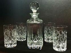 Vintage Tiffany & Co. Cut Crystal Grenada Highball Tumbler Glasses-set-4 Vguc