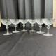 Vintage WATERFORD Crystal POWERSCOURT Champagne Coupes Sherbet Glasses Set of 6