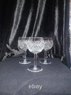 Vintage Waterford Alana Style Hock Wine Glass Irish Cut Crystal BEAUTIFUL