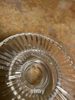 Vintage Waterford Colleen Cut Crystal Glass Trifle Fruit Bowl Stemmed Footed