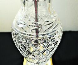 Vintage Waterford Crystal Ireland Glandore Cut Crystal Lamp