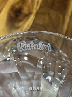 Vintage Waterford Cut Crystal 5.25 Sherbet or Champagne Glass Lot Of 5 Shiny