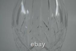 Vintage Waterford Cut Crystal Araglin Flower Vase 9 1/4 Signed