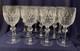 Vintage Waterford Cut Crystal Curraghmore Wine/Water Goblets Glasses 7 5/8 NM