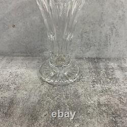 Vintage Waterford Glass Crystal Cut Princess Vase 12.5 x 7