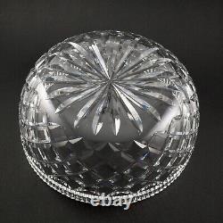 Vintage Waterford Killeen Diamond Pattern Medium 8 Crystal Bowl /g