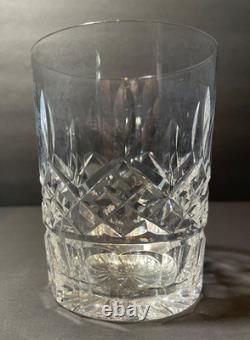 Vintage Waterford Lismore Set of 4 Double Old Fashioned Glasses Excellent
