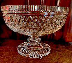 Vintage Waterford Period Piece Cut Crystal Compote Bowl Centerpiece